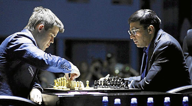 CARLSEN Y ANAND